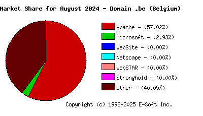September 1st, 2024 Market Share Pie Chart