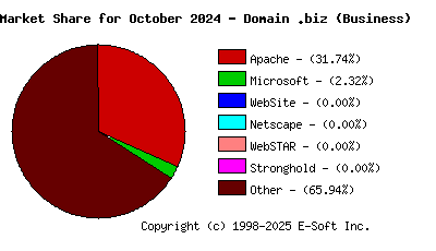 November 1st, 2024 Market Share Pie Chart