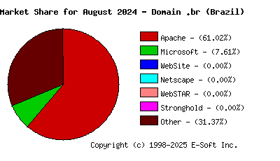 September 1st, 2024 Market Share Pie Chart