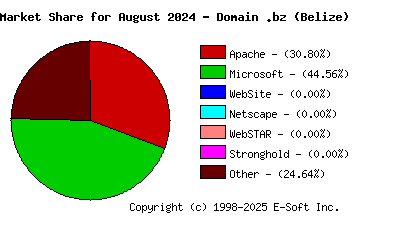 September 1st, 2024 Market Share Pie Chart
