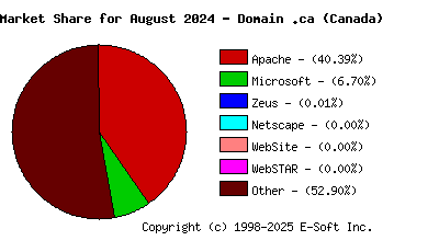 September 1st, 2024 Market Share Pie Chart