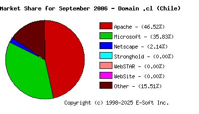 October 1st, 2006 Market Share Pie Chart