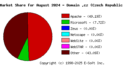 September 1st, 2024 Market Share Pie Chart