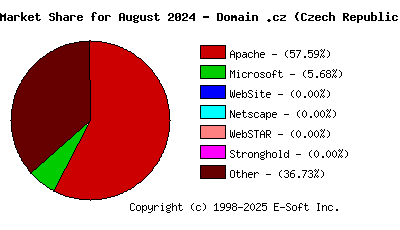 September 1st, 2024 Market Share Pie Chart