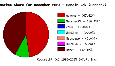 January 1st, 2025 Market Share Pie Chart