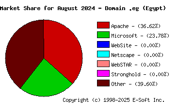 September 1st, 2024 Market Share Pie Chart