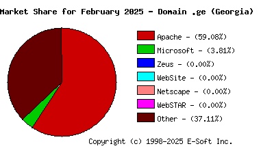 March 1st, 2025 Market Share Pie Chart