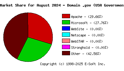 September 1st, 2024 Market Share Pie Chart
