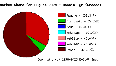 September 1st, 2024 Market Share Pie Chart