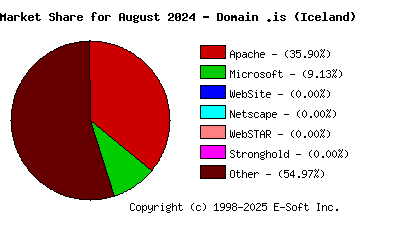 September 1st, 2024 Market Share Pie Chart