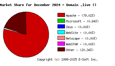 January 1st, 2025 Market Share Pie Chart