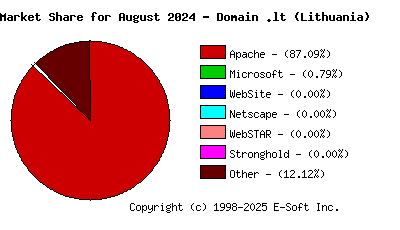 September 1st, 2024 Market Share Pie Chart