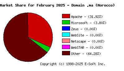 March 1st, 2025 Market Share Pie Chart