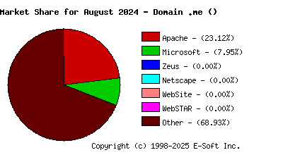 September 1st, 2024 Market Share Pie Chart