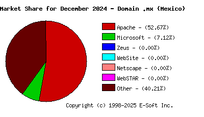 January 1st, 2025 Market Share Pie Chart