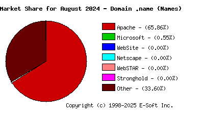 September 1st, 2024 Market Share Pie Chart
