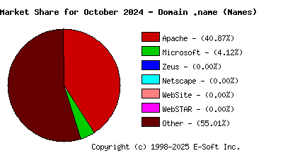 November 1st, 2024 Market Share Pie Chart