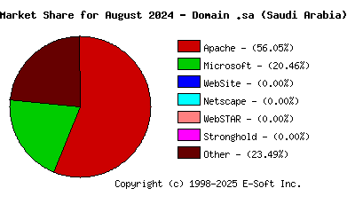 September 1st, 2024 Market Share Pie Chart