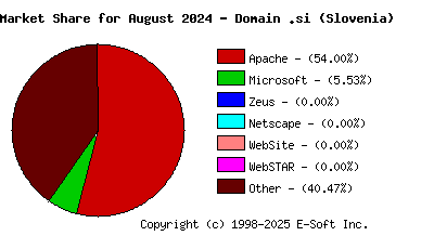 September 1st, 2024 Market Share Pie Chart