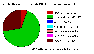 September 1st, 2024 Market Share Pie Chart