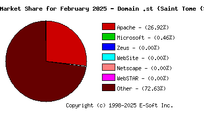 March 1st, 2025 Market Share Pie Chart