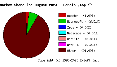 September 1st, 2024 Market Share Pie Chart