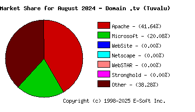 September 1st, 2024 Market Share Pie Chart