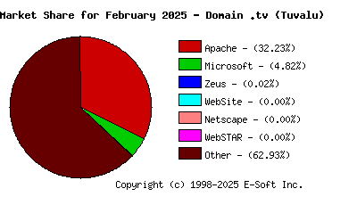March 1st, 2025 Market Share Pie Chart