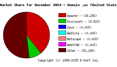January 1st, 2025 Market Share Pie Chart