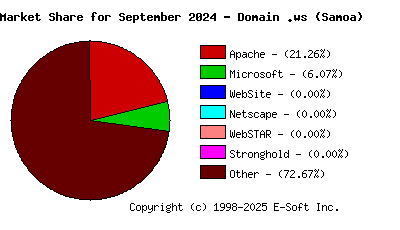 October 1st, 2024 Market Share Pie Chart