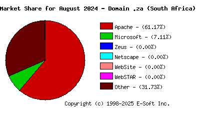 September 1st, 2024 Market Share Pie Chart