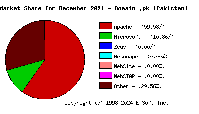 January 1st, 2022 Market Share Pie Chart